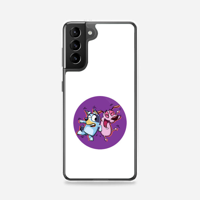 Dog Friends-Samsung-Snap-Phone Case-nickzzarto