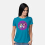 Dog Friends-Womens-Basic-Tee-nickzzarto