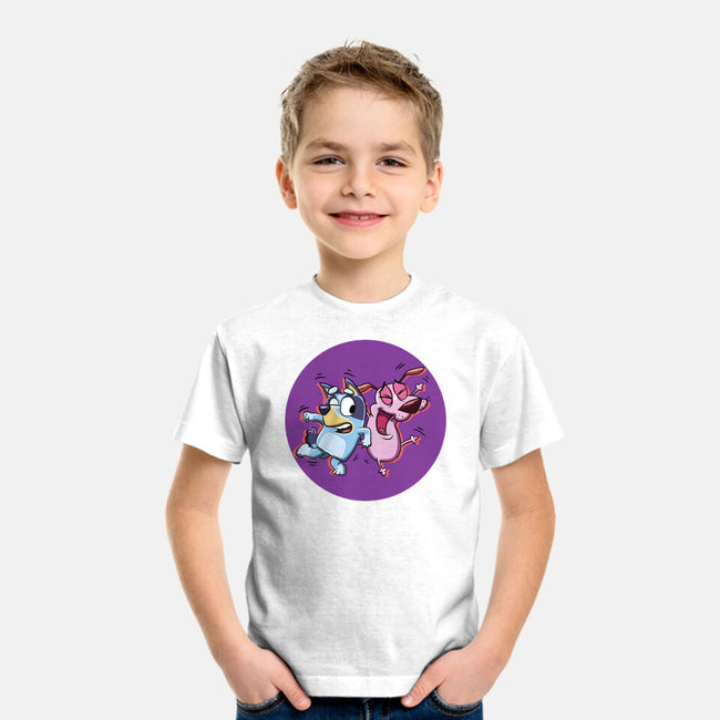 Dog Friends-Youth-Basic-Tee-nickzzarto