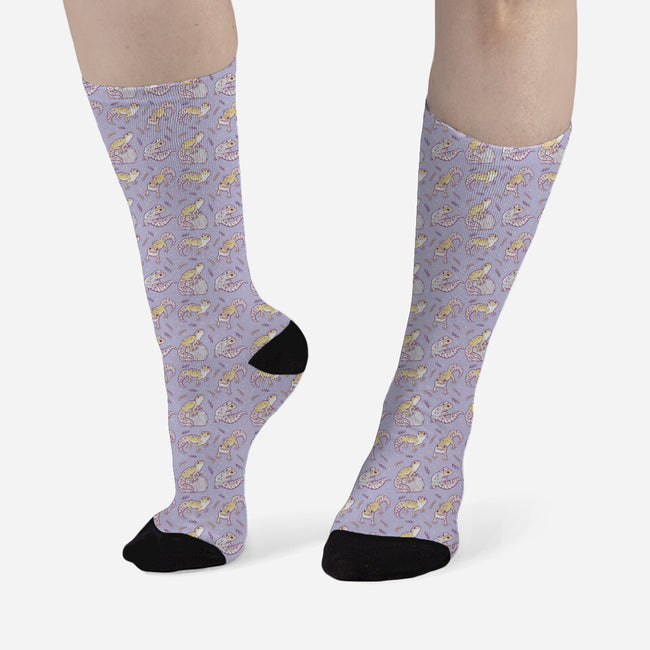 Leopard Geckos-Unisex-All Over Print Crew-Socks-xMorfina