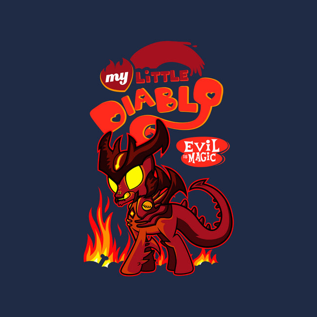 My Little Diablo-Unisex-Kitchen-Apron-demonigote
