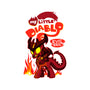 My Little Diablo-None-Removable Cover w Insert-Throw Pillow-demonigote
