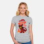 My Little Diablo-Womens-Fitted-Tee-demonigote