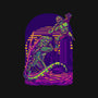 RoboZilla Vs RoboKong-Unisex-Baseball-Tee-alanside