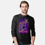 RoboZilla Vs RoboKong-Mens-Long Sleeved-Tee-alanside
