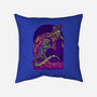 RoboZilla Vs RoboKong-None-Removable Cover w Insert-Throw Pillow-alanside