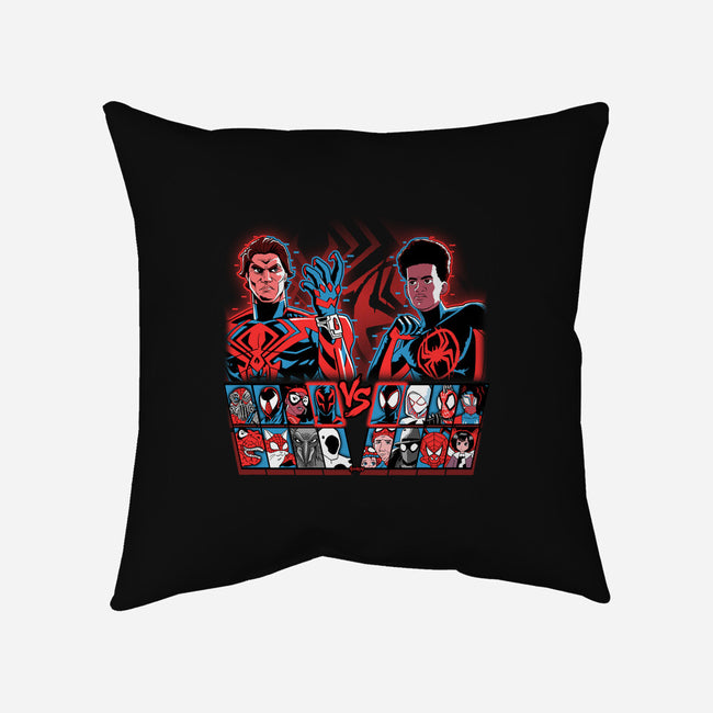 Spider Fighter-None-Removable Cover-Throw Pillow-Andriu