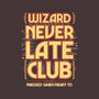 Wizard Never Late Club-None-Glossy-Sticker-rocketman_art