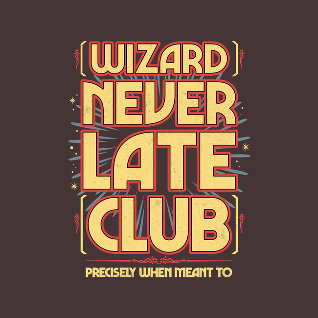Wizard Never Late Club-Unisex-Crew Neck-Sweatshirt-rocketman_art