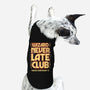 Wizard Never Late Club-Dog-Basic-Pet Tank-rocketman_art