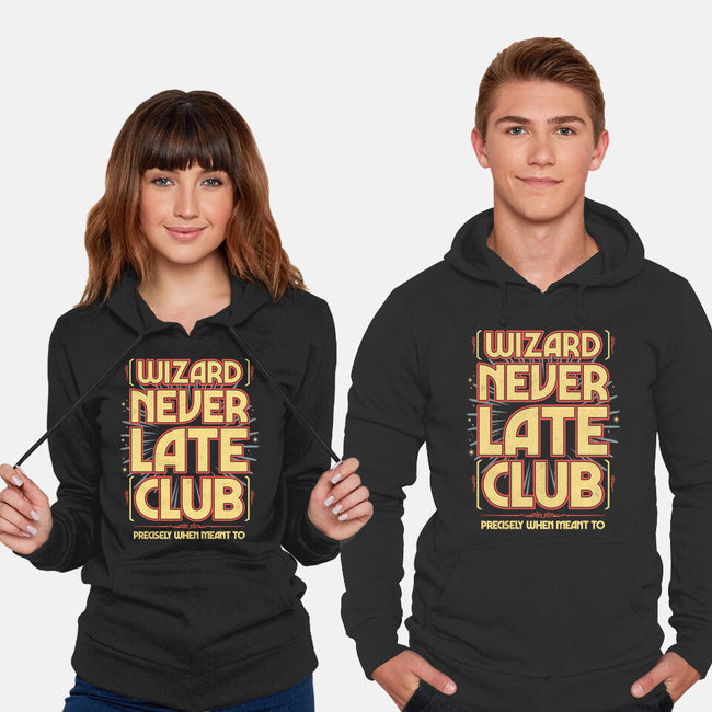 Wizard Never Late Club-Unisex-Pullover-Sweatshirt-rocketman_art