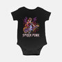 Spider Punk Rock Star-Baby-Basic-Onesie-zascanauta