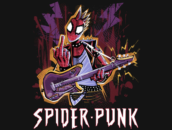 Spider Punk Rock Star