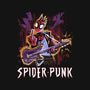 Spider Punk Rock Star-Unisex-Zip-Up-Sweatshirt-zascanauta
