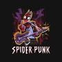 Spider Punk Rock Star-Unisex-Pullover-Sweatshirt-zascanauta