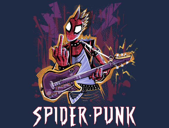 Spider Punk Rock Star