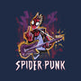 Spider Punk Rock Star-None-Removable Cover-Throw Pillow-zascanauta