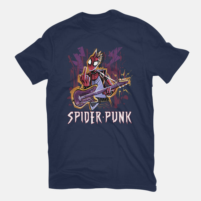 Spider Punk Rock Star-Mens-Premium-Tee-zascanauta