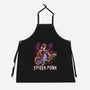 Spider Punk Rock Star-Unisex-Kitchen-Apron-zascanauta