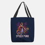 Spider Punk Rock Star-None-Basic Tote-Bag-zascanauta