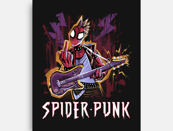 Spider Punk Rock Star