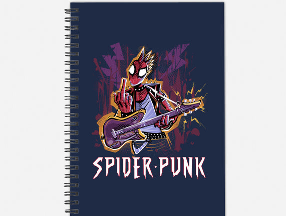 Spider Punk Rock Star