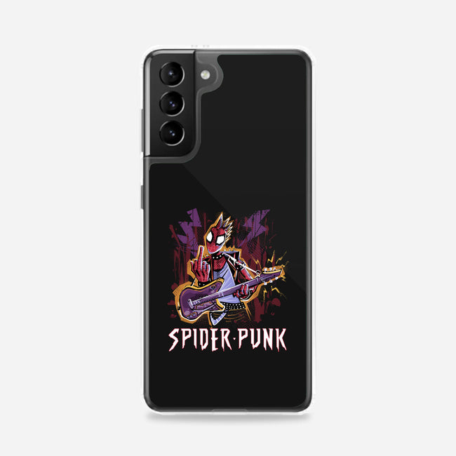 Spider Punk Rock Star-Samsung-Snap-Phone Case-zascanauta