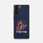 Spider Punk Rock Star-Samsung-Snap-Phone Case-zascanauta