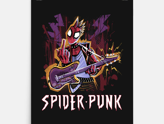 Spider Punk Rock Star