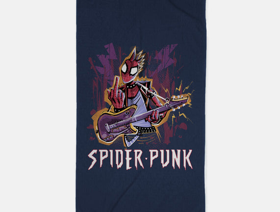 Spider Punk Rock Star