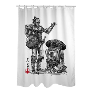 Samurai Droids Sumi-e