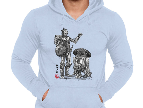 Samurai Droids Sumi-e