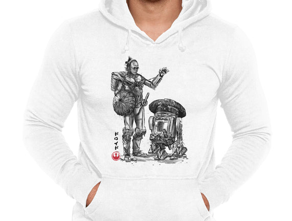 Samurai Droids Sumi-e