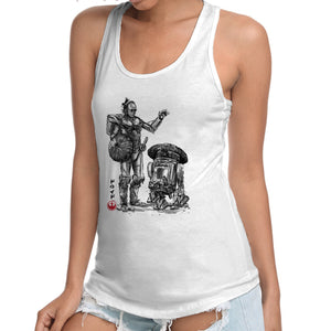 Samurai Droids Sumi-e