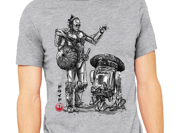 Samurai Droids Sumi-e