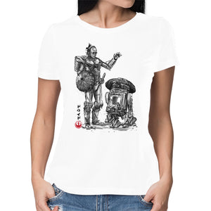 Samurai Droids Sumi-e