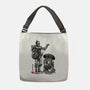 Samurai Droids Sumi-e-None-Adjustable Tote-Bag-DrMonekers