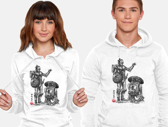 Samurai Droids Sumi-e