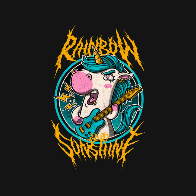 Rainbow And Sunshine-Mens-Basic-Tee-Studio Mootant