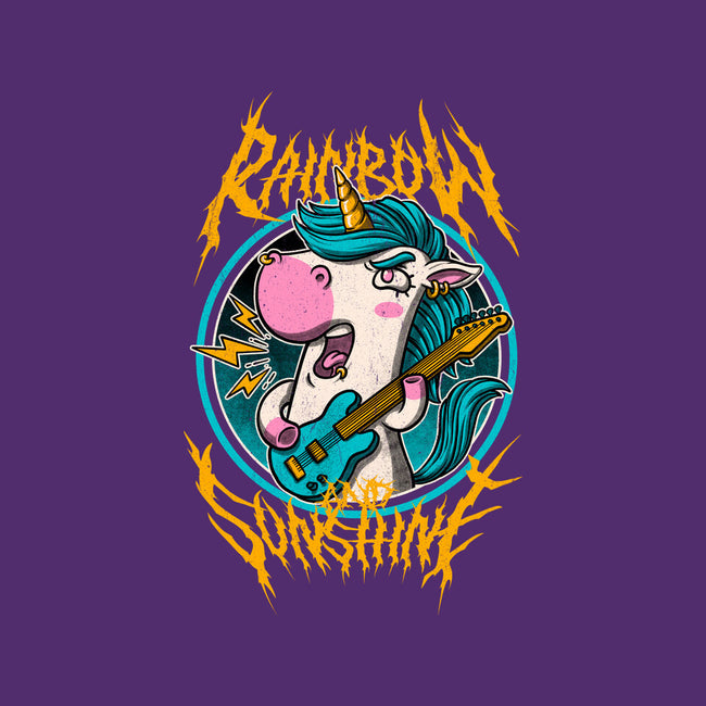 Rainbow And Sunshine-Womens-Fitted-Tee-Studio Mootant