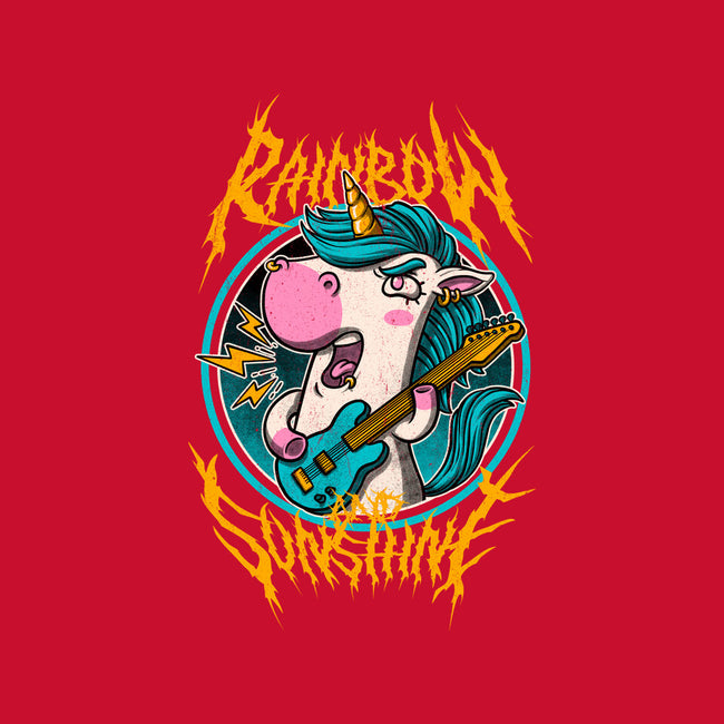 Rainbow And Sunshine-Womens-Off Shoulder-Sweatshirt-Studio Mootant