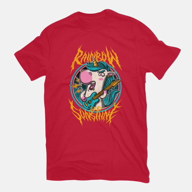 Rainbow And Sunshine-Mens-Premium-Tee-Studio Mootant