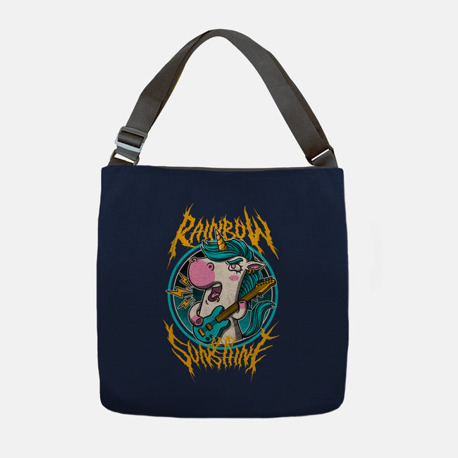 Rainbow And Sunshine-None-Adjustable Tote-Bag-Studio Mootant