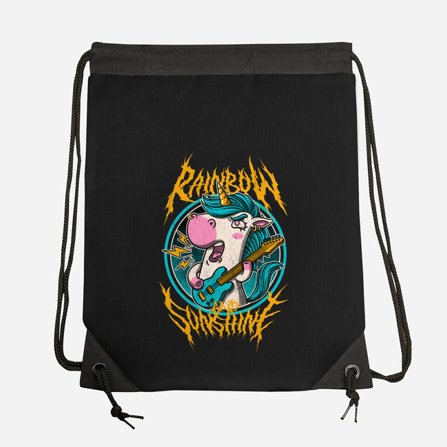 Rainbow And Sunshine-None-Drawstring-Bag-Studio Mootant