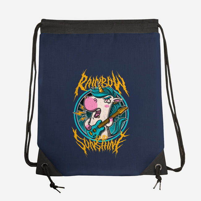 Rainbow And Sunshine-None-Drawstring-Bag-Studio Mootant