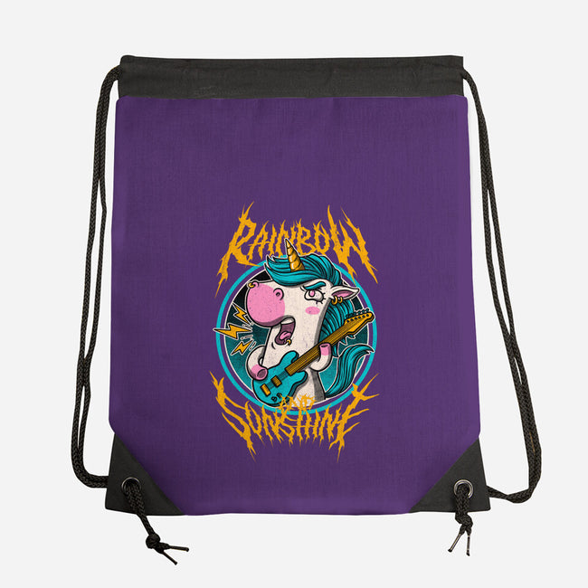 Rainbow And Sunshine-None-Drawstring-Bag-Studio Mootant