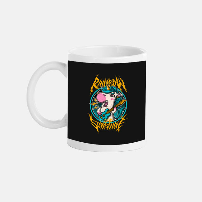 Rainbow And Sunshine-None-Mug-Drinkware-Studio Mootant