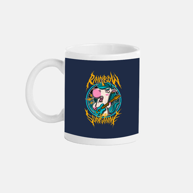 Rainbow And Sunshine-None-Mug-Drinkware-Studio Mootant