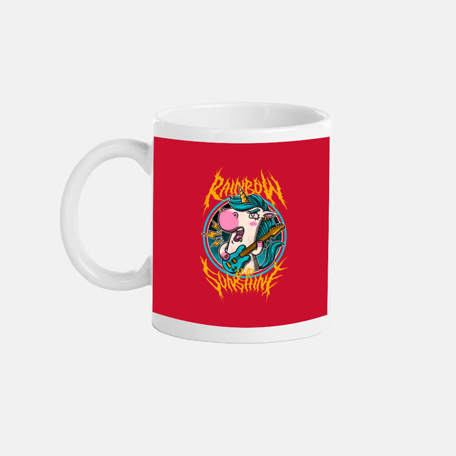 Rainbow And Sunshine-None-Mug-Drinkware-Studio Mootant