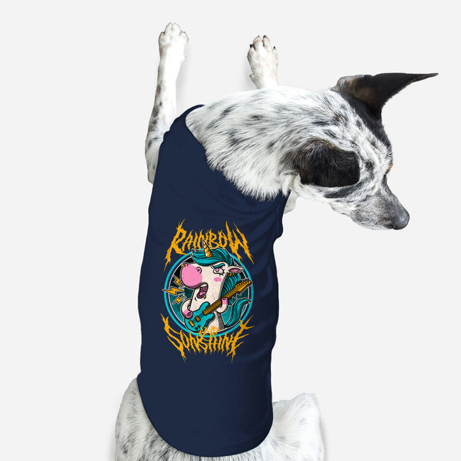 Rainbow And Sunshine-Dog-Basic-Pet Tank-Studio Mootant